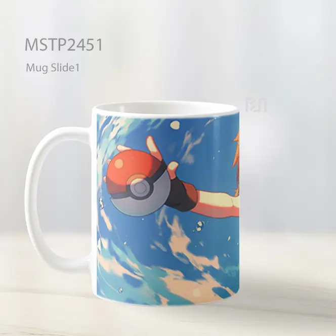 Pokemon Misty Air Pokeball Mug MSTP2451 - All-side / Desain