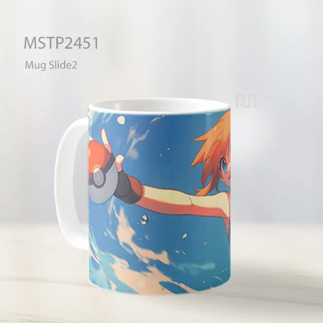 Pokemon Misty Air Pokeball Mug MSTP2451 - All-side / Desain