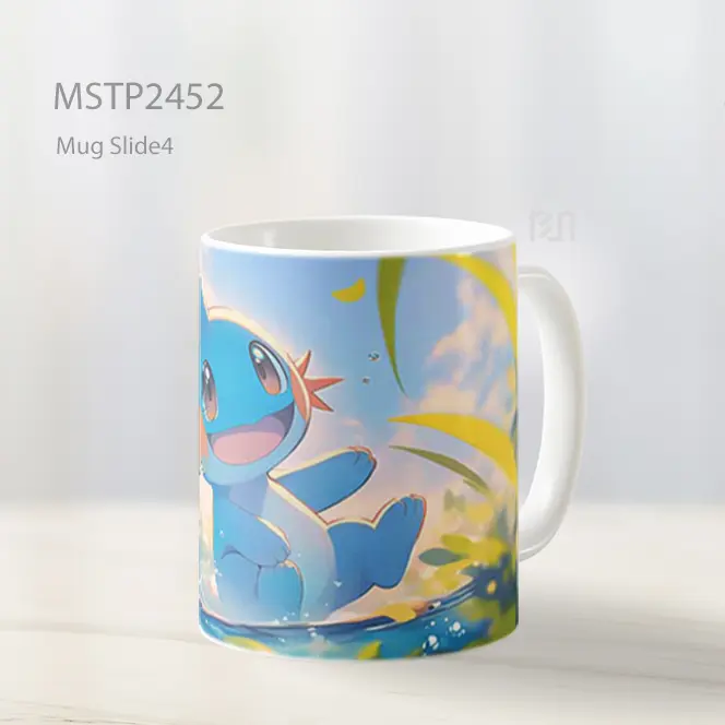 Pokemon Mudkip Bahagia Splash Air Mug MSTP2452