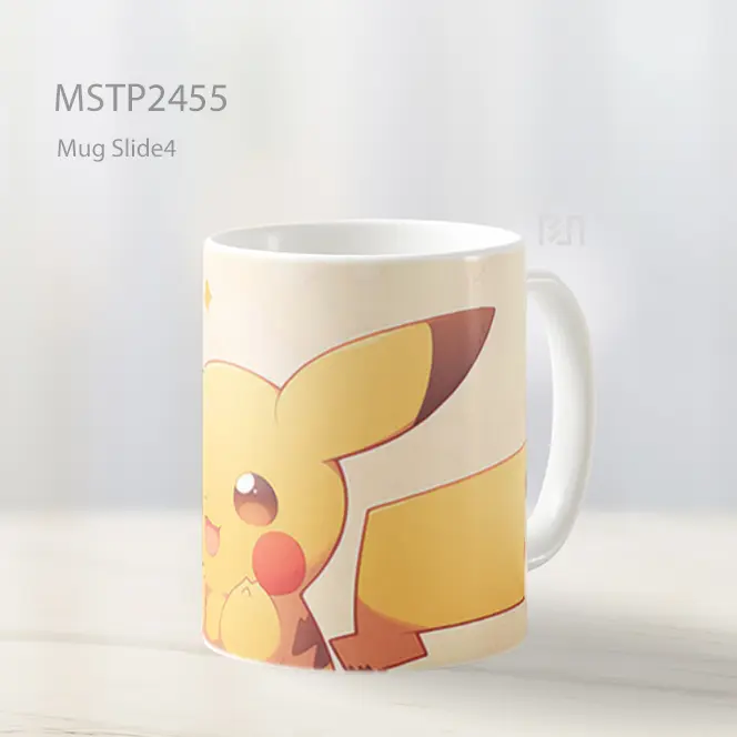Pokemon Pikachu Beige Mug MSTP2455