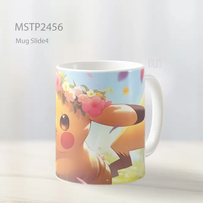 Pokemon Pikachu Bunga Mug MSTP2456