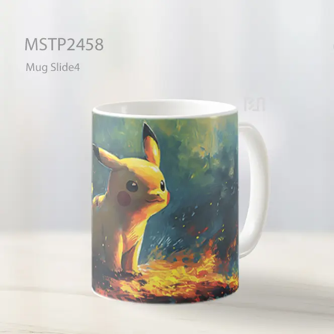 Pokemon Pikachu Digambar Mug MSTP2458