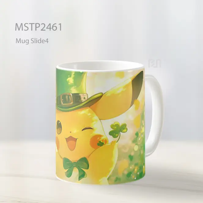 Pokemon Pikachu Topi Semanggi Mug MSTP2461