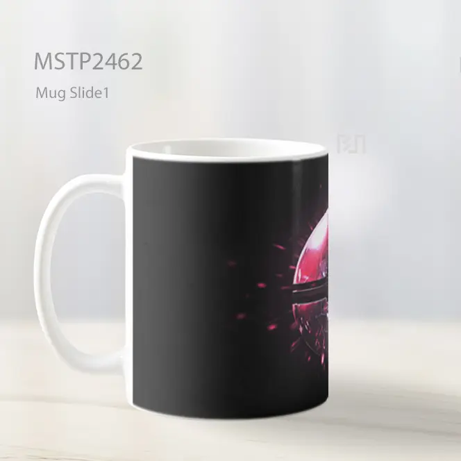 Pokemon Pokeball Hitam Mug MSTP2462 - All-side / Desain