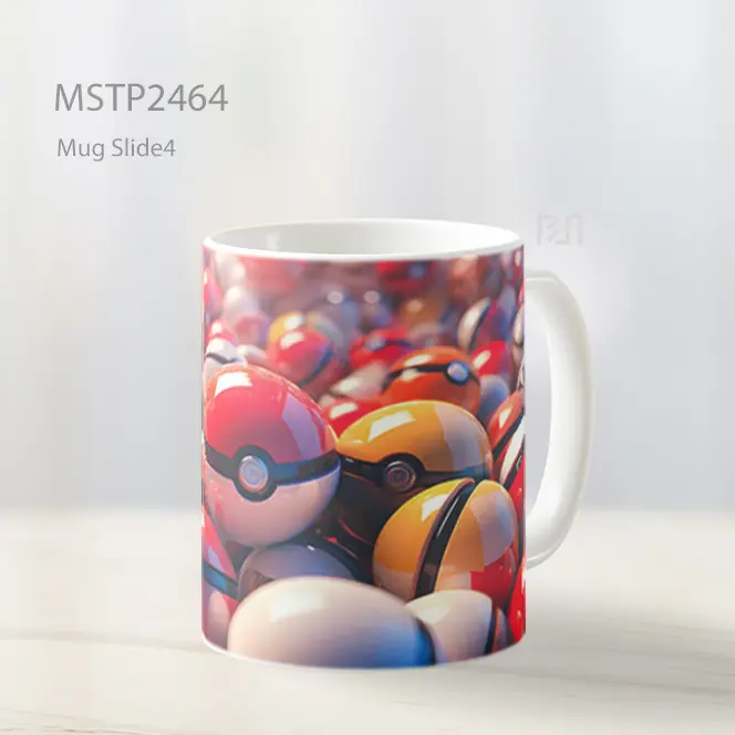 Pokemon Pokeball Pola Mug MSTP2464