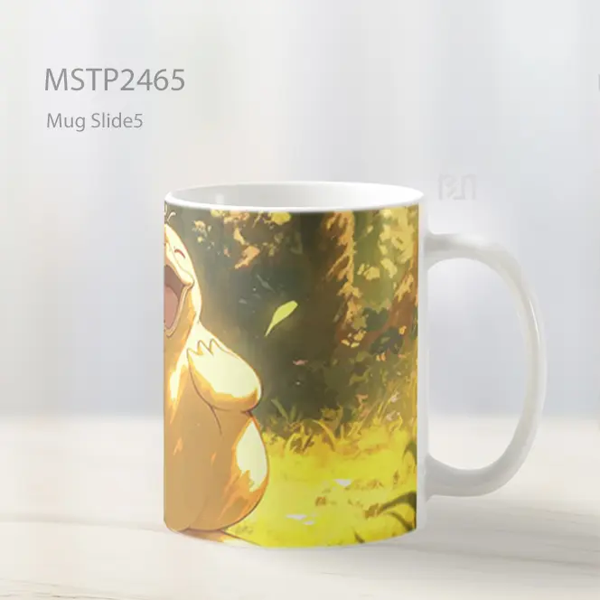 Pokemon Psyduck Tertawa Mug MSTP2465 - All-side / Desain