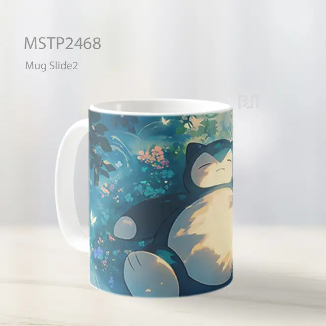 Pokemon Snorlax Aesthetic Mug MSTP2468 - All-side / Desain