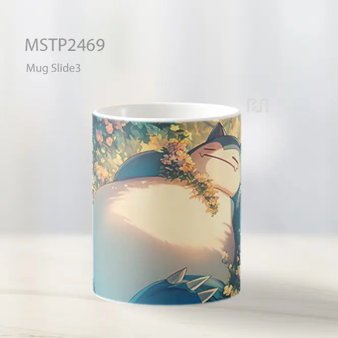 Pokemon Snorlax Aesthetic Mug MSTP2469 - All-side / Desain