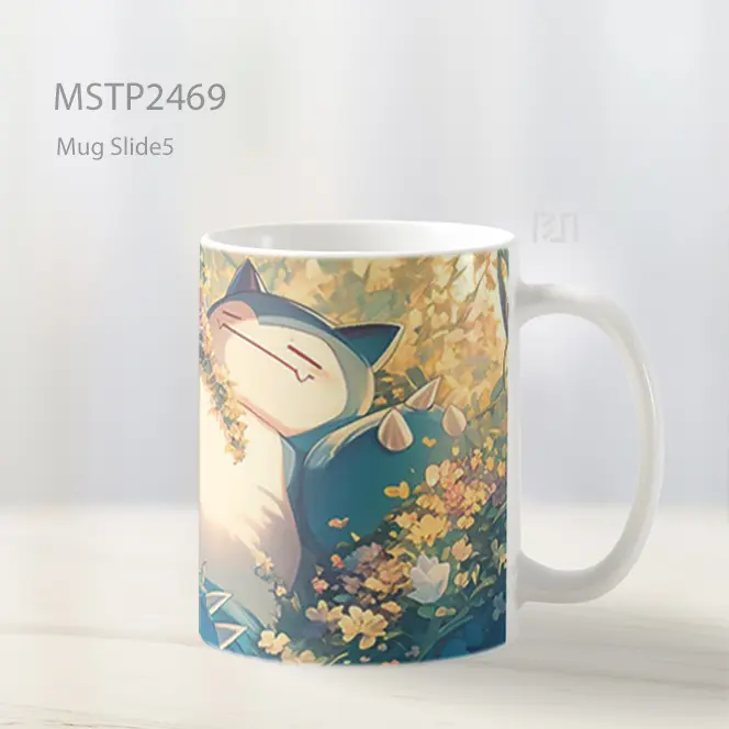 Pokemon Snorlax Aesthetic Mug MSTP2469 - All-side / Desain