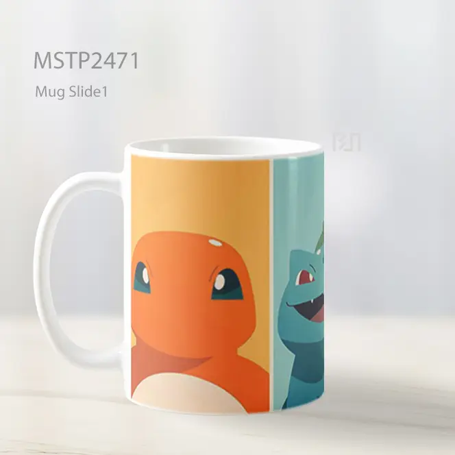 Pokemon Starter Trio Mug MSTP2471 - All-side / Desain