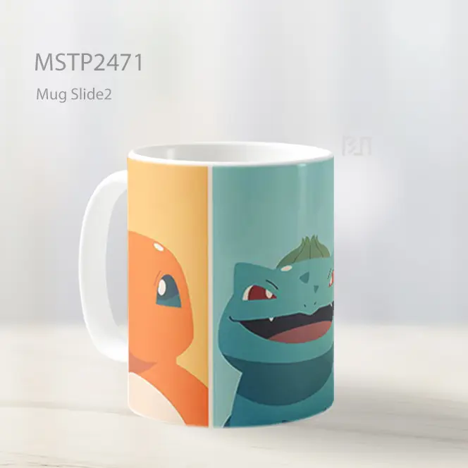 Pokemon Starter Trio Mug MSTP2471 - All-side / Desain