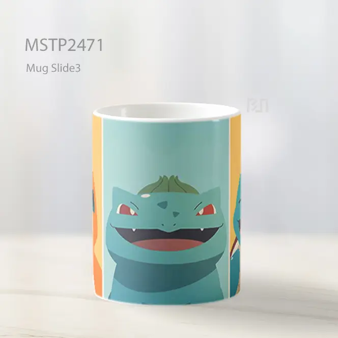 Pokemon Starter Trio Mug MSTP2471 - All-side / Desain