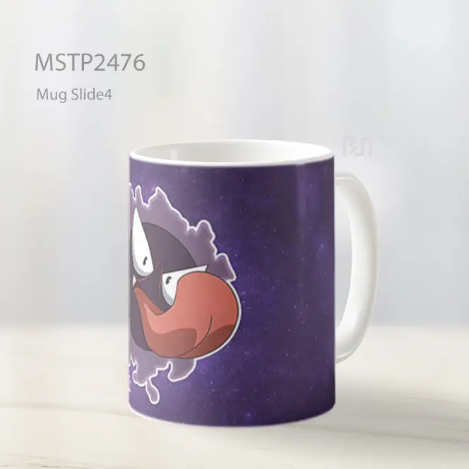 Pok%C3%A3%C2%A9Mon Gastly Tipe Hantu Mug MSTP2476