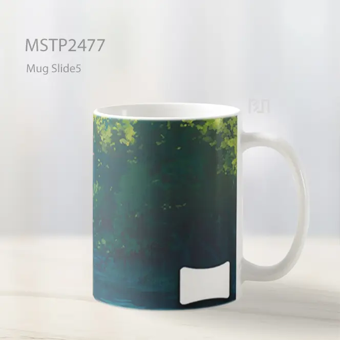 Pondok Di Tepi Sungai Ghibli Ultrawide Mug MSTP2477 - All-side / Desain