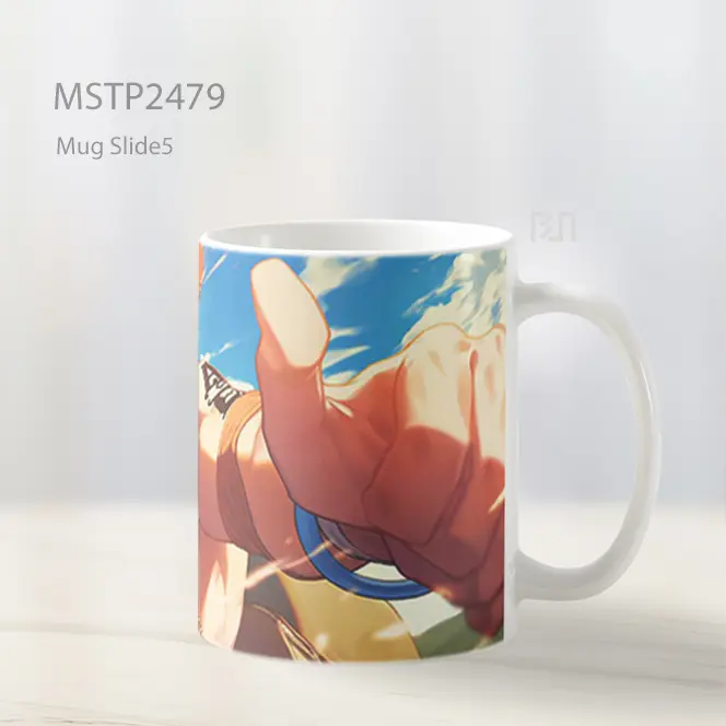 Portgas D Ace Jempol Ke Atas Mug MSTP2479 - All-side / Desain
