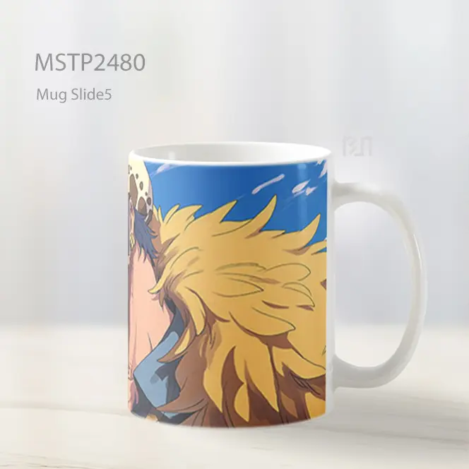 Portgas D Ace One Piece Mug MSTP2480 - All-side / Desain