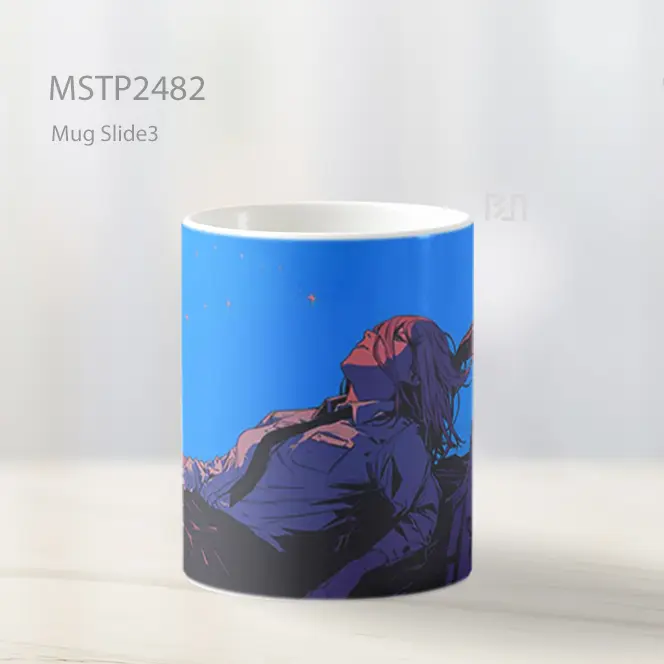 Power Chainsaw Man Langit Malam Mug MSTP2482 - All-side / Desain
