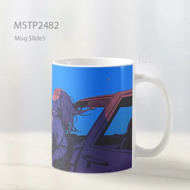 Power Chainsaw Man Langit Malam Mug MSTP2482 - All-side / Desain