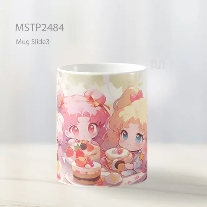 Precure Anime Mug MSTP2484 - All-side / Desain