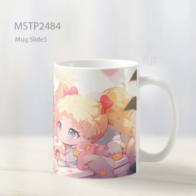Precure Anime Mug MSTP2484 - All-side / Desain