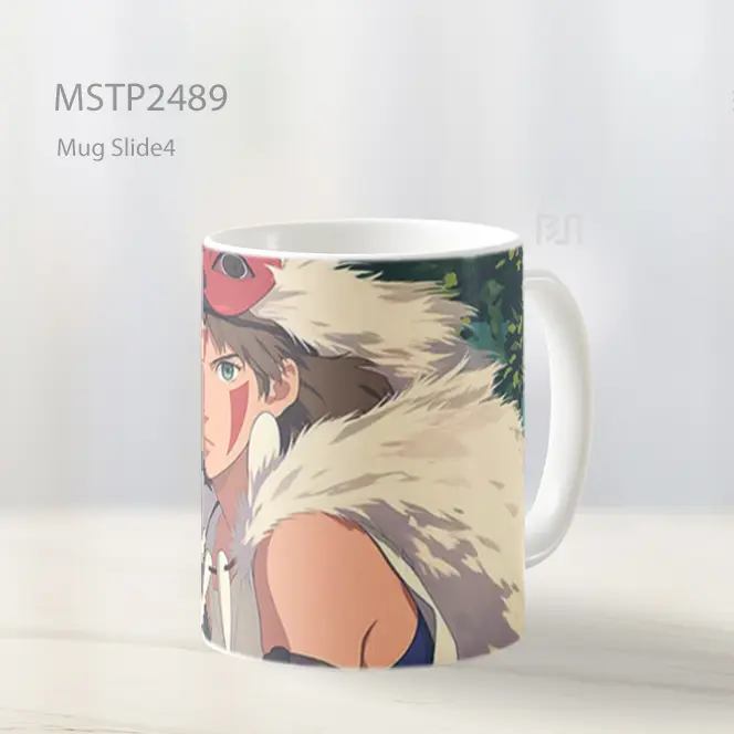 Princess Mononoke Tatapan Tegas Mug MSTP2489