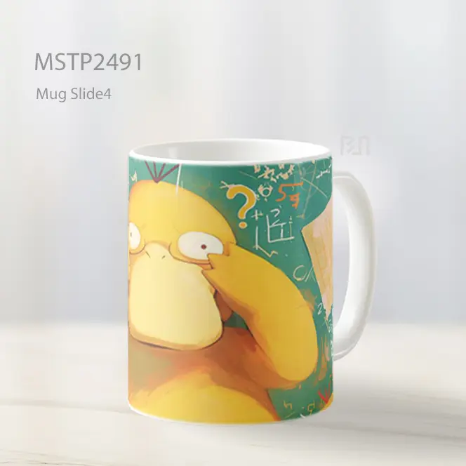 Psyduck Bingung Matematika Mug MSTP2491