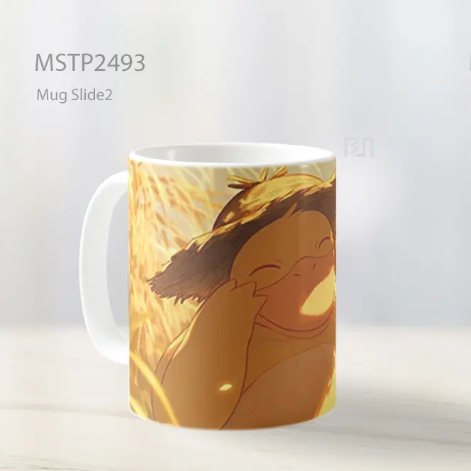 Psyduck Di Ladang Gandum Mug MSTP2493 - All-side / Desain