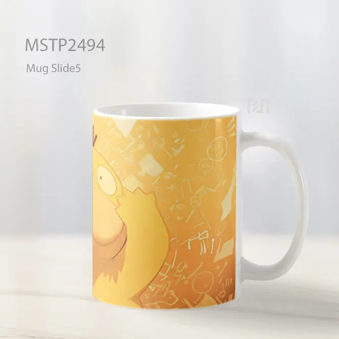 Psyduck Kelebihan Matematika Mug MSTP2494 - All-side / Desain