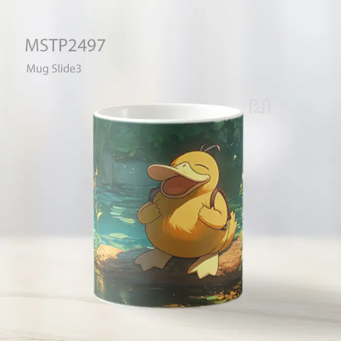 Psyduck Tertawa Di Danau Mug MSTP2497 - All-side / Desain