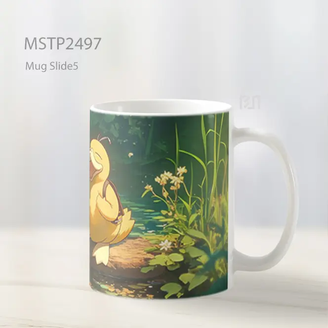Psyduck Tertawa Di Danau Mug MSTP2497 - All-side / Desain