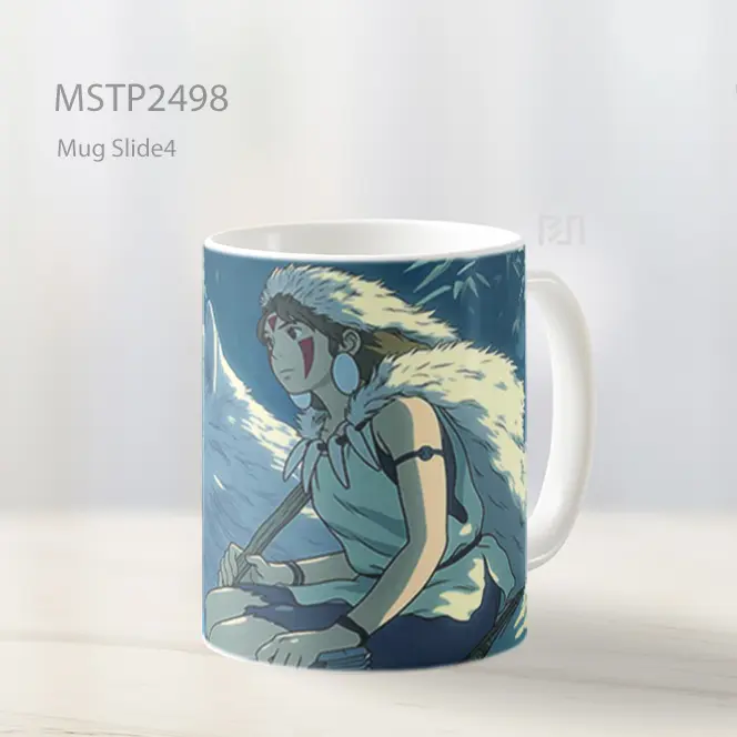 Putri Mononoke Dan Serigala Mug MSTP2498