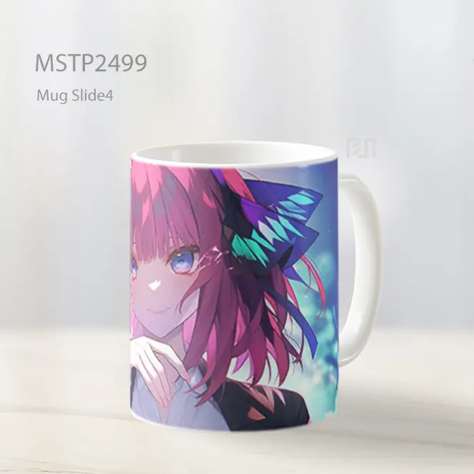 Quintessential Quintuplets Nino Nakano Rambut Pink Mug MSTP2499
