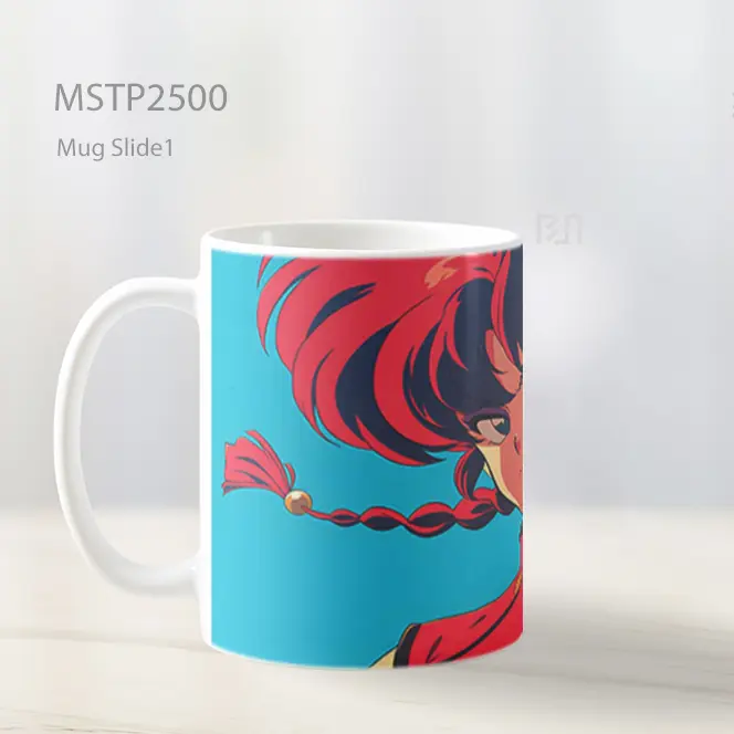Ranma Saotome Anime Vintage Mug MSTP2500 - All-side / Desain