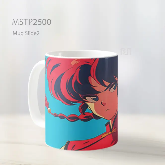 Ranma Saotome Anime Vintage Mug MSTP2500 - All-side / Desain