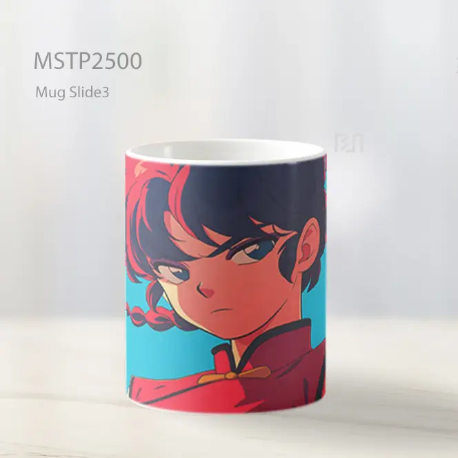 Ranma Saotome Anime Vintage Mug MSTP2500 - All-side / Desain