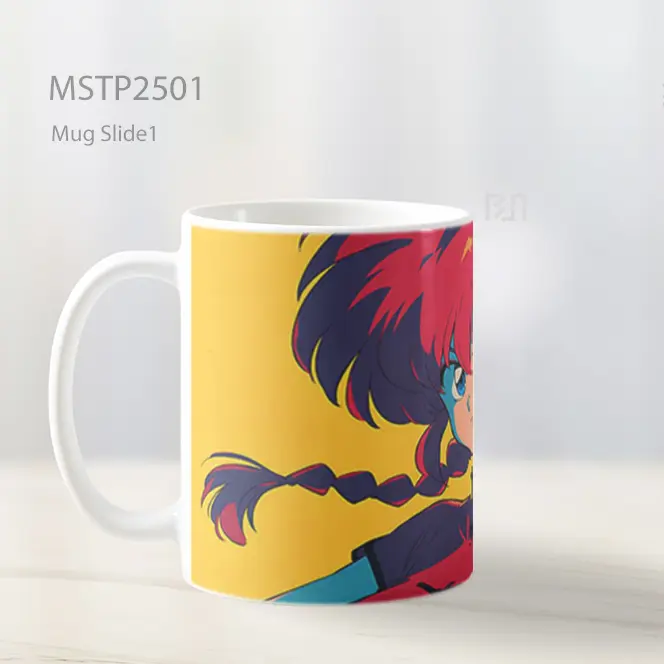 Ranma Saotome Anime Vintage Mug MSTP2501 - All-side / Desain