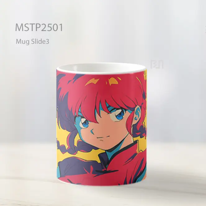 Ranma Saotome Anime Vintage Mug MSTP2501 - All-side / Desain