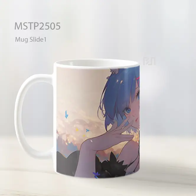 Rem Anime Butterflies Aesthetic Mug MSTP2505 - All-side / Desain