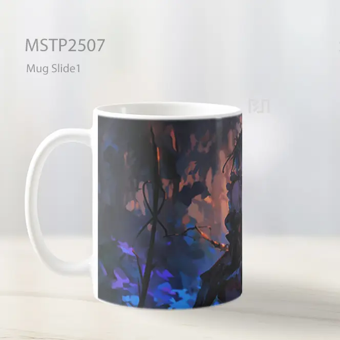 Rem Bintang Pagi Hutan Gelap Mug MSTP2507 - All-side / Desain