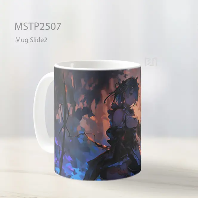 Rem Bintang Pagi Hutan Gelap Mug MSTP2507 - All-side / Desain