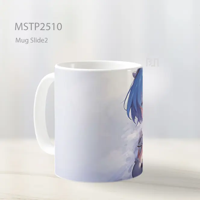 Rem Re Zero Anime Warna Lembut Mug MSTP2510 - All-side / Desain