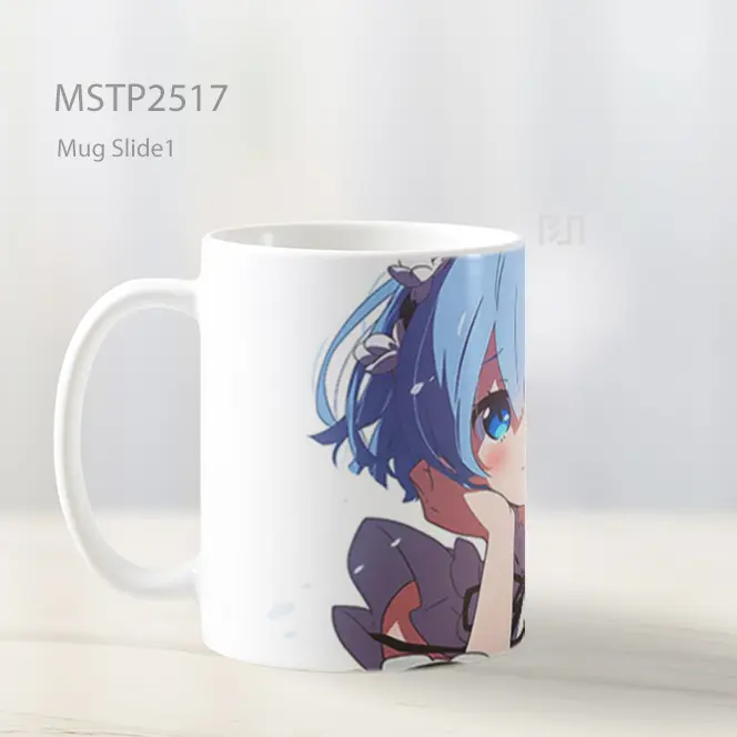 Rem Winking Rezero Anime Mug MSTP2517 - All-side / Desain