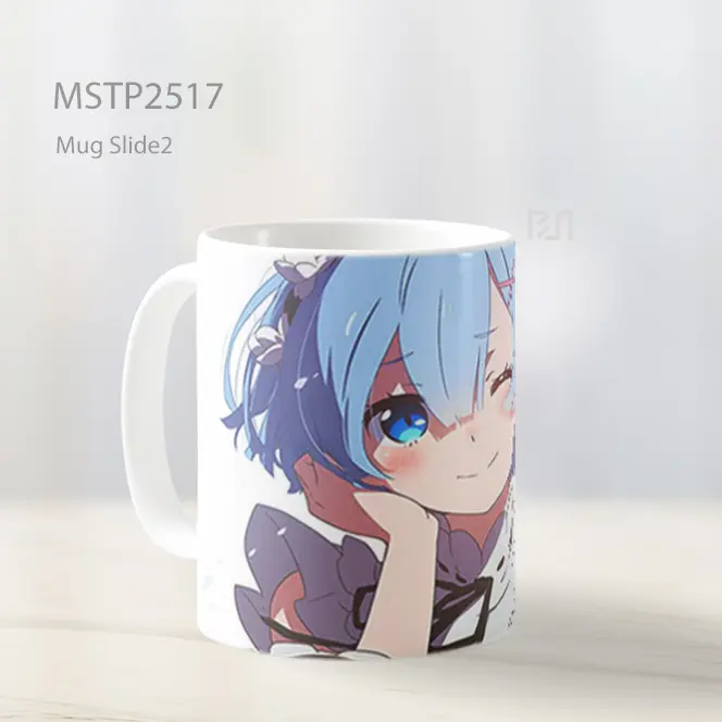 Rem Winking Rezero Anime Mug MSTP2517 - All-side / Desain
