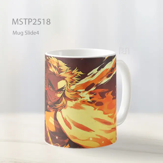 Rengoku Api Heroik Mug MSTP2518