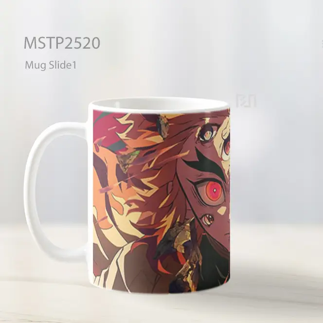 Rengoku Demon Slayer Bermata Banyak Mug MSTP2520 - All-side / Desain