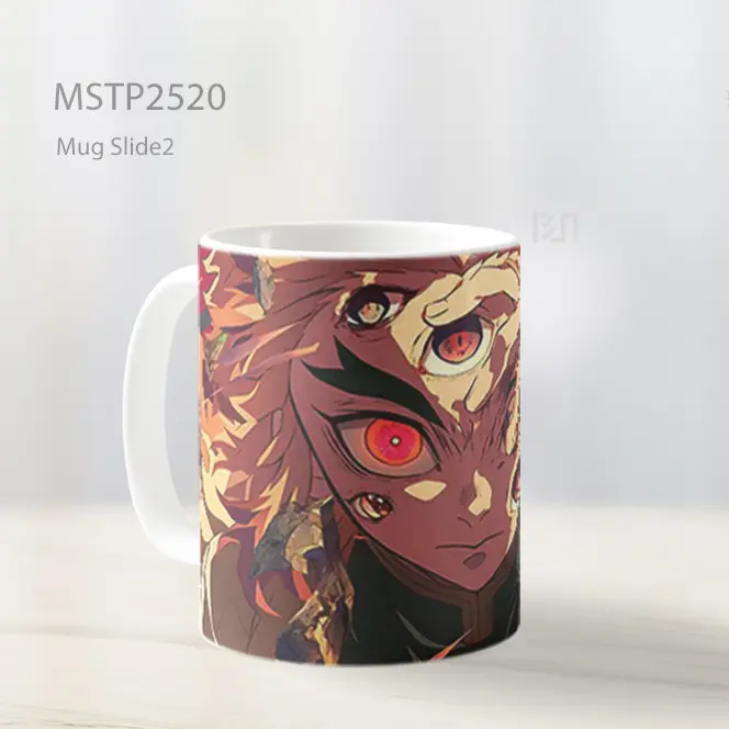 Rengoku Demon Slayer Bermata Banyak Mug MSTP2520 - All-side / Desain