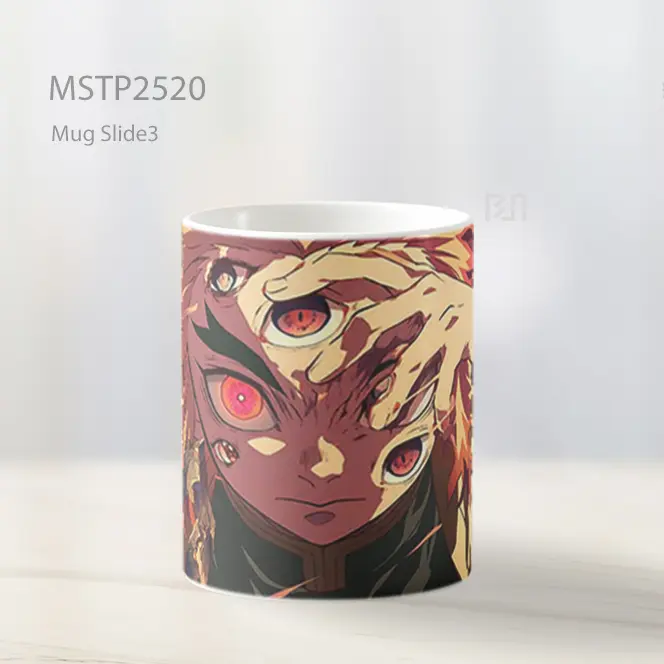 Rengoku Demon Slayer Bermata Banyak Mug MSTP2520 - All-side / Desain