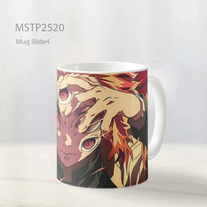 Rengoku Demon Slayer Bermata Banyak Mug MSTP2520