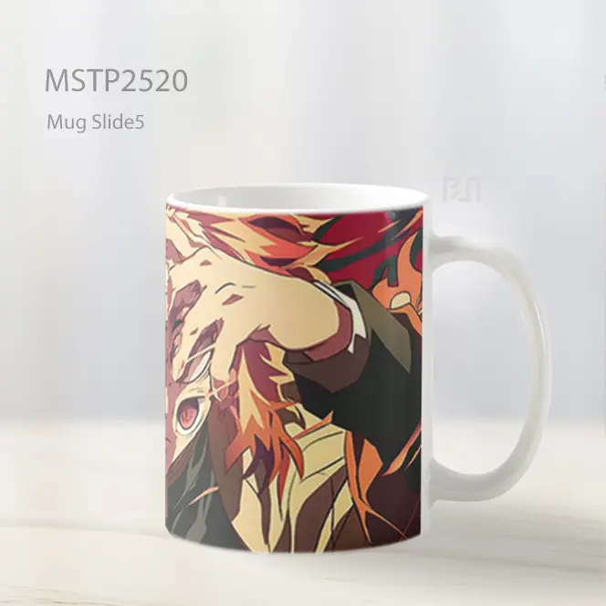 Rengoku Demon Slayer Bermata Banyak Mug MSTP2520 - All-side / Desain