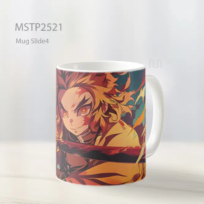 Rengoku Demon Slayer Keren Kimetsu No Yaiba Mug MSTP2521